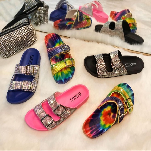 Bling slides… Beautiful summer wear! - Picture 1 of 1